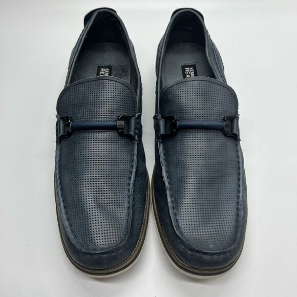 Kenneth Cole Reaction | Men’s Blue Slip-Ons Size 11.5 M - Picture 1 of 7